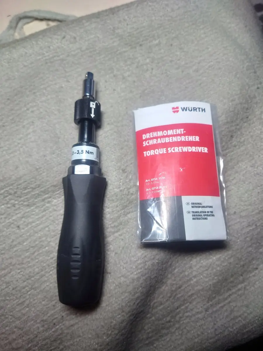 Würth Dynamometrische Schroevendraaier 1/4" 1,0-3,5 Nm