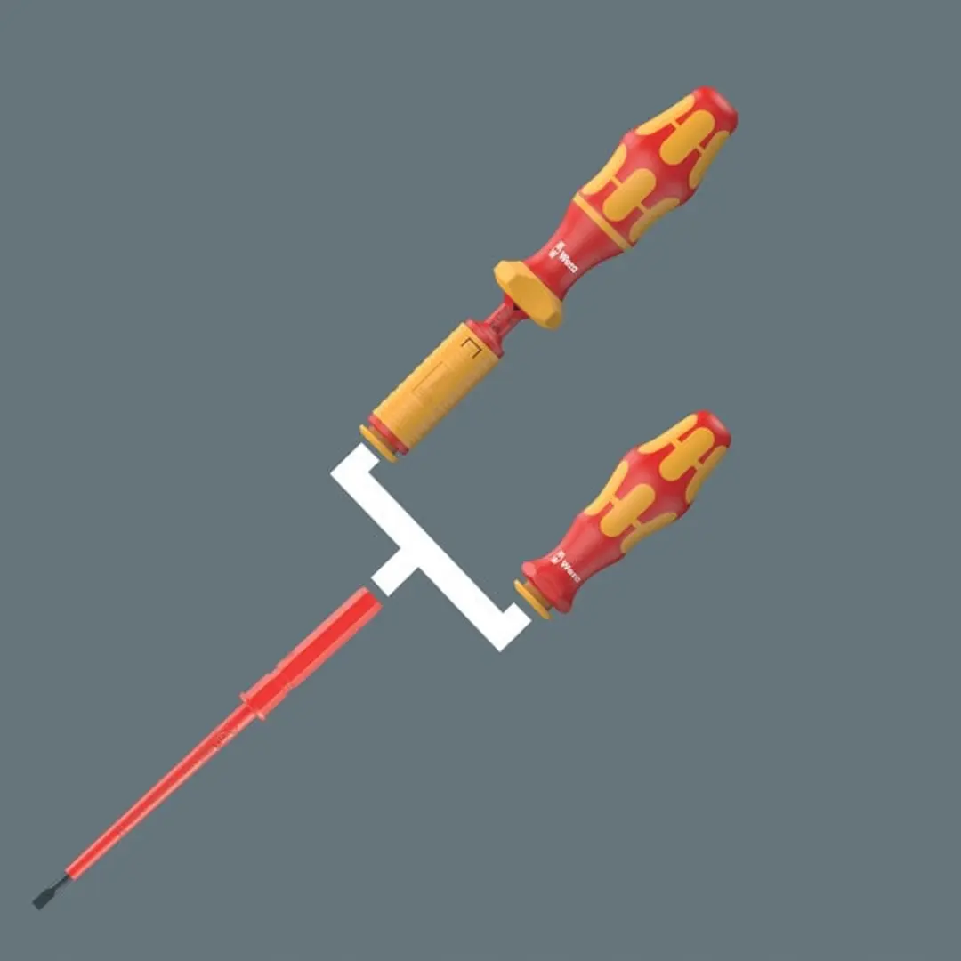Wera KK VDE Verwisselbare Pin 154mm - Geïsoleerd