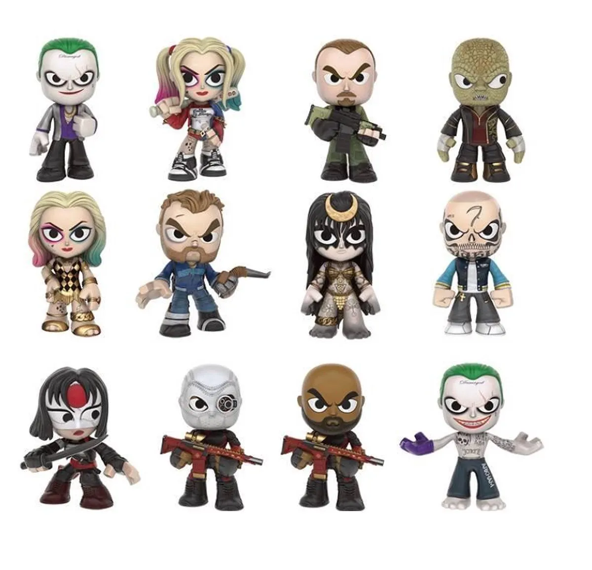 Funko FANS Mystery Mini Suicide Squad - Zwart