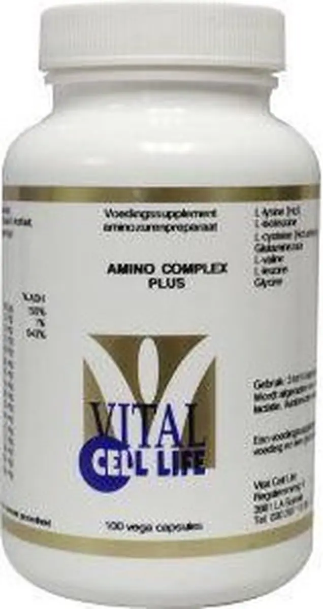 Vital Cell Life Amino Complex Plus Capsules - 100 Stuks
