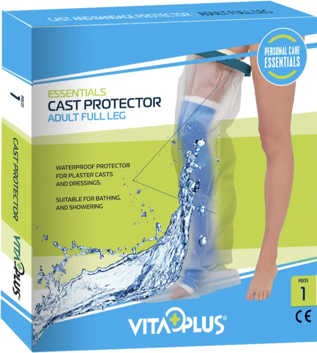 Vitaplus Essentials Cast Protector Adult Full Leg