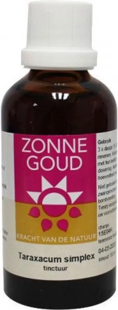 Zonnegoud Taraxacum Simplex 50ml