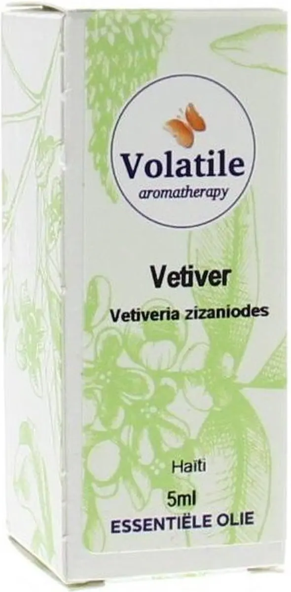 Volatile Vetiver India Etherische Olie 5ml - 5 Stuks