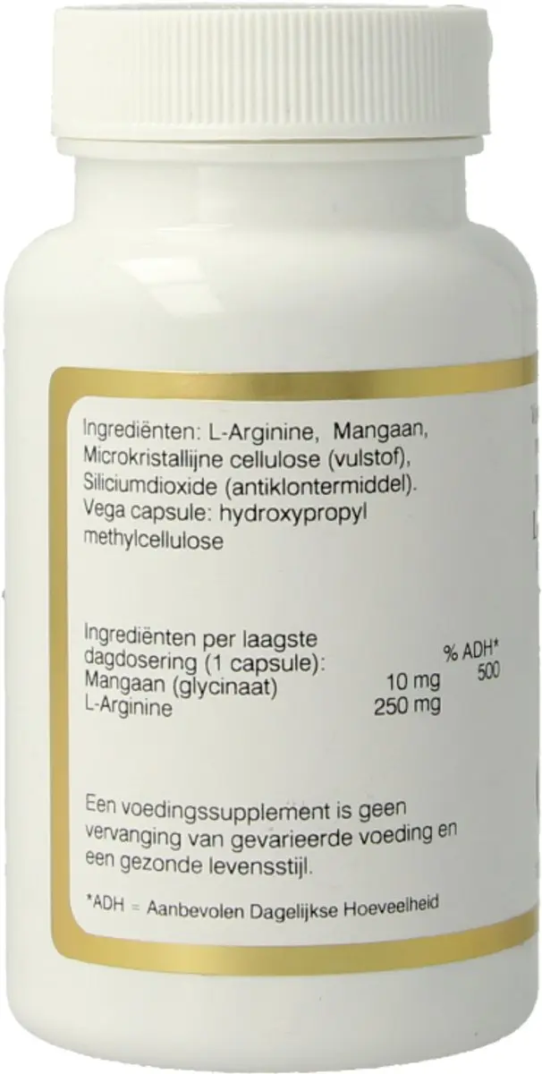 Vital Cell Life Mangaan/L-Arginine Complex 100mg - 100 Stuks