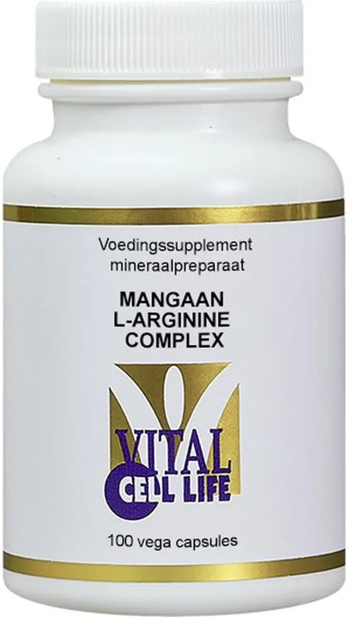Vital Cell Life Mangaan/L-Arginine Complex 100mg