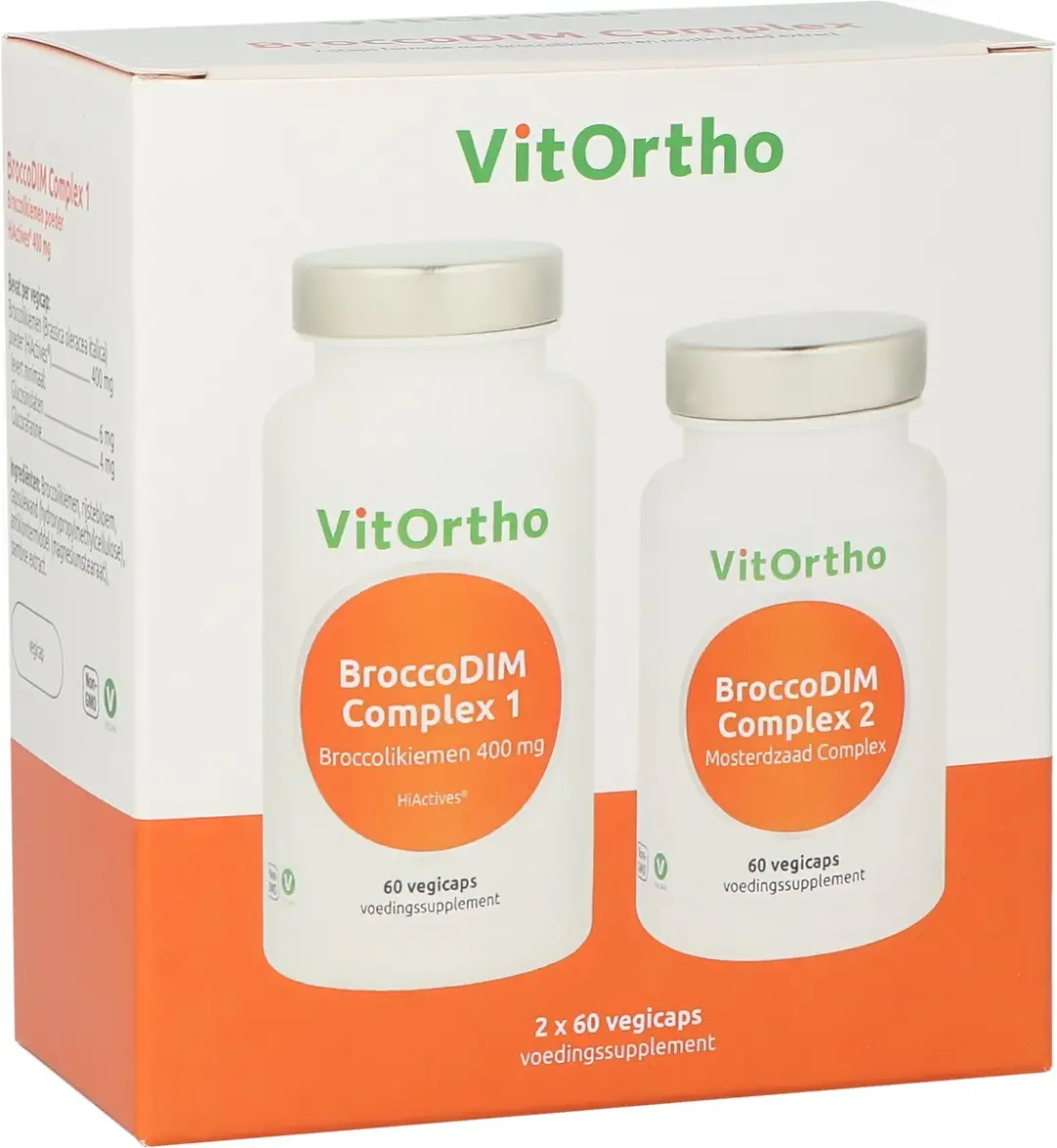 VitOrtho BroccoDIM Complex 120 Capsules
