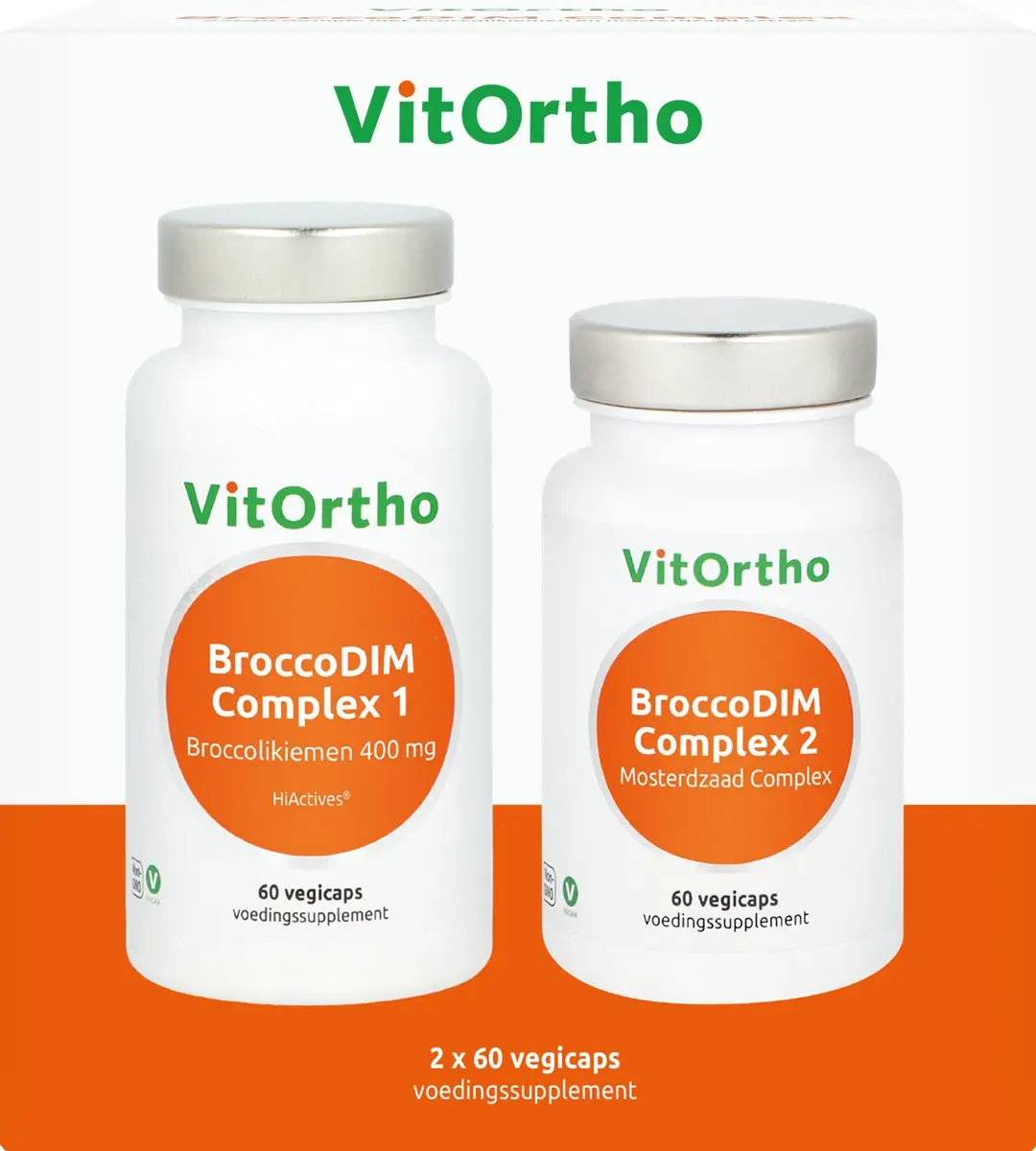 VitOrtho BroccoDIM Complex 120 Capsules