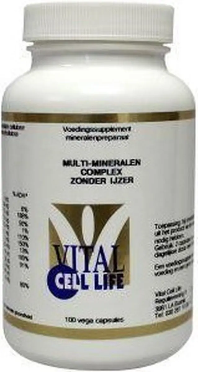 Vital Cell Life Multi Mineralen Complex 100mg