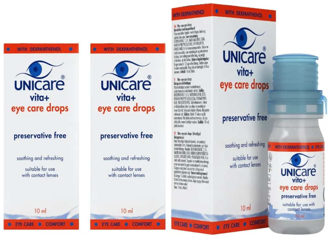 Unicare Vita+ Oogdruppels 30ml