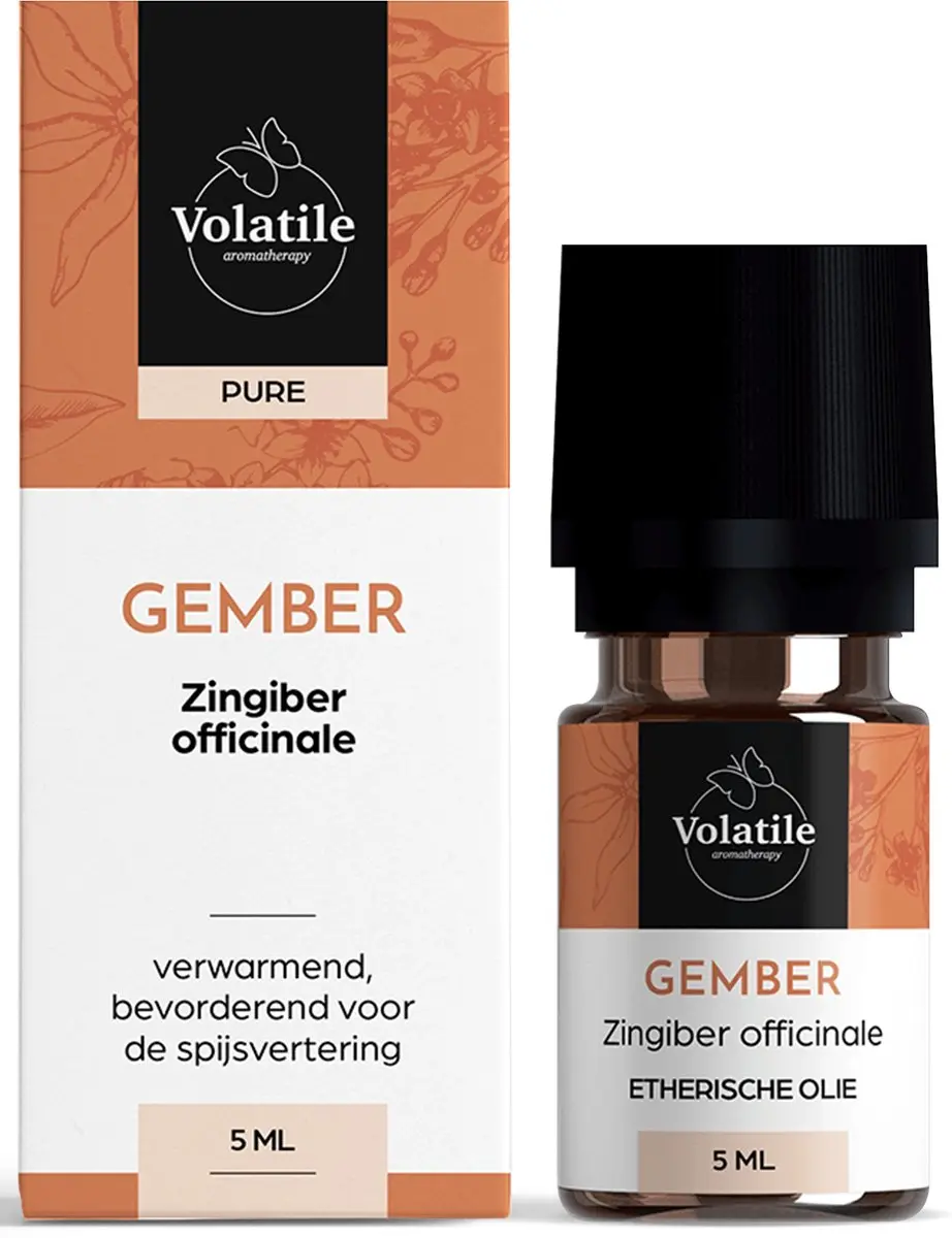 Volatile Gember Etherische Olie 5ml