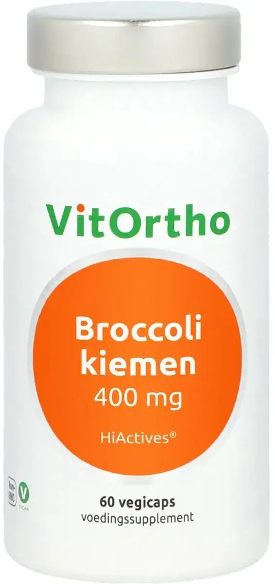 VitOrtho Broccolikiemen 400mg - 60 Capsules