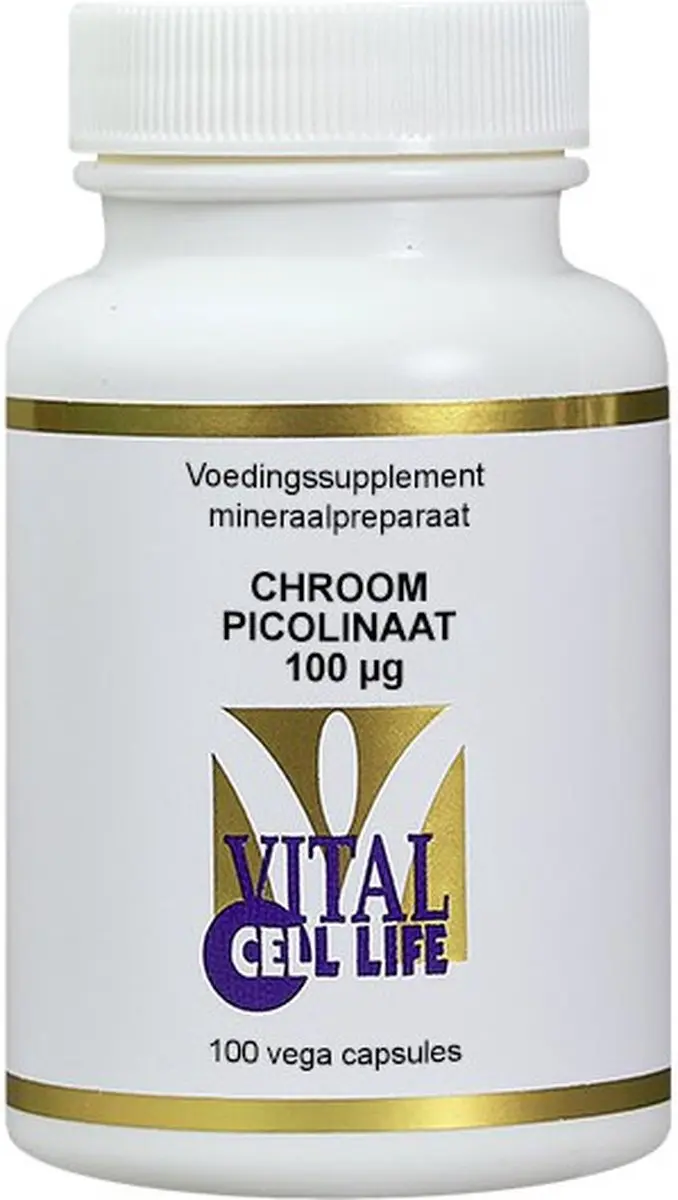 Vital Cell Life Chroom Picolinaat 100mcg