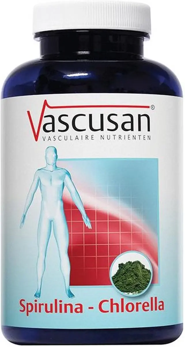 Vascusan Spirulina Chlorella 500 Tabletten
