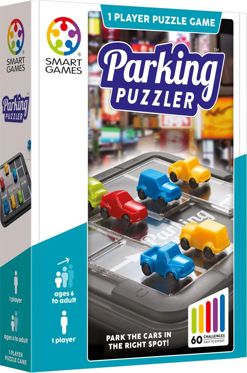 SmartGames Parking Puzzler SG 434 - 60 Opdrachten