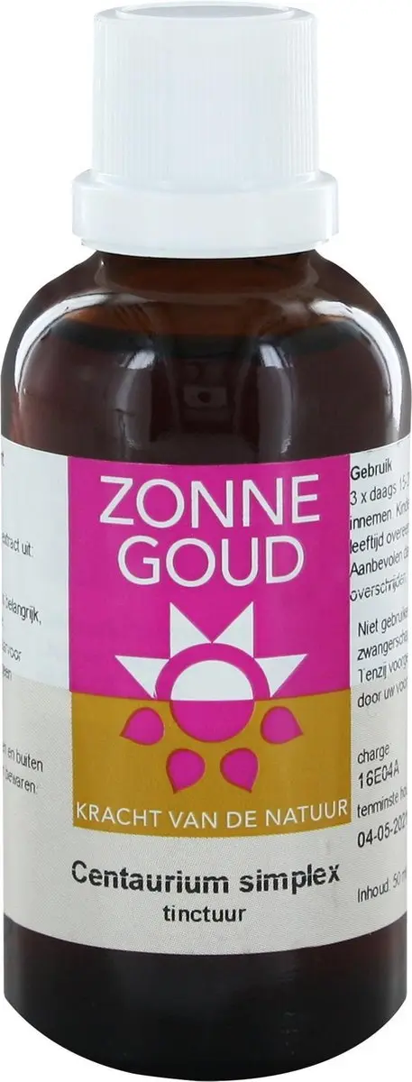 Zonnegoud Centaurium Simplex 50ml