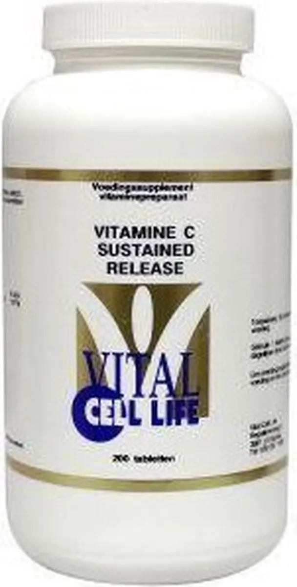 Vital Cell Life Vit C Sustained Release 200mg - 200 Stuks