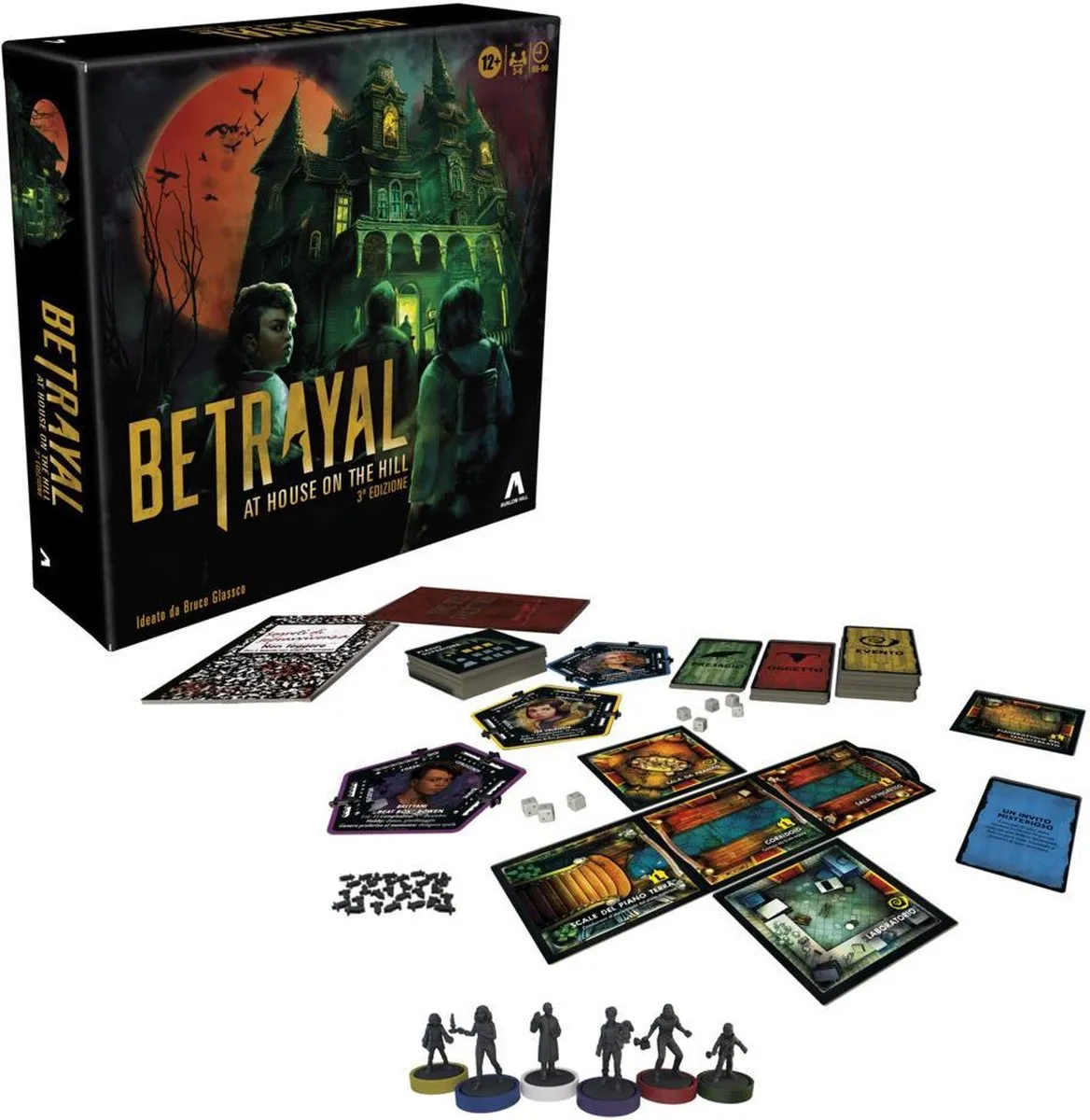 Hasbro Avalon Hill Betrayal at House on the Hill Bordspel - 3-6 Spelers - afbeelding 6 van 6