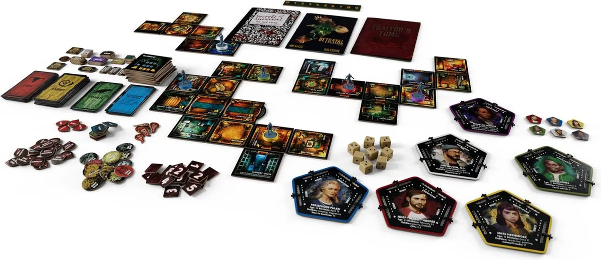 Hasbro Avalon Hill Betrayal at House on the Hill Bordspel - 3-6 Spelers - afbeelding 2 van 6