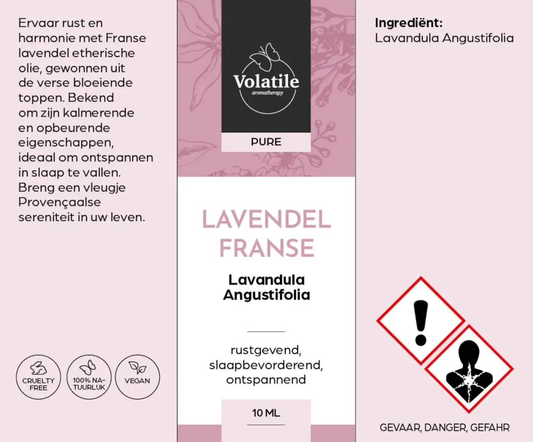 Volatile Lavendel Maillette Etherische Olie 10ml