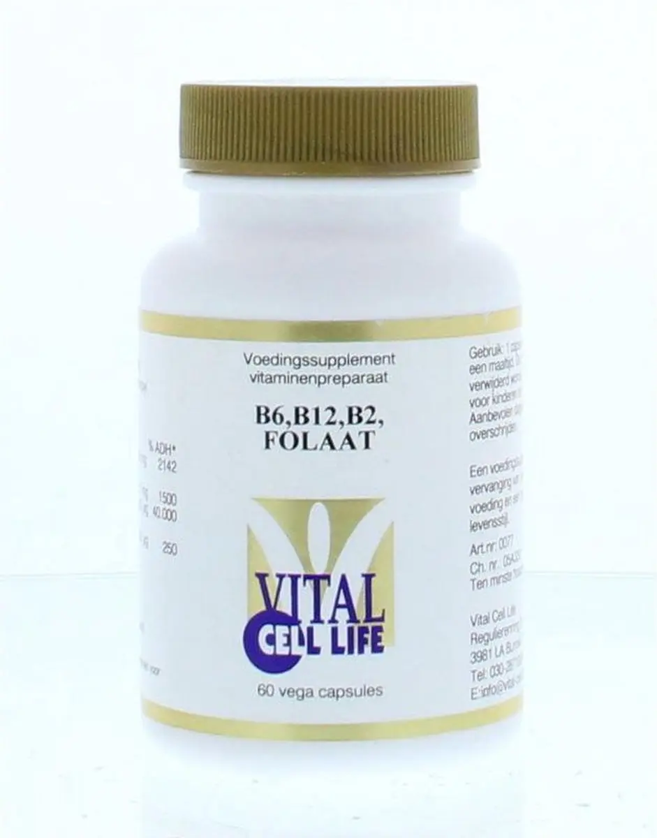 Vital Cell Life B-Complex 60 Capsules