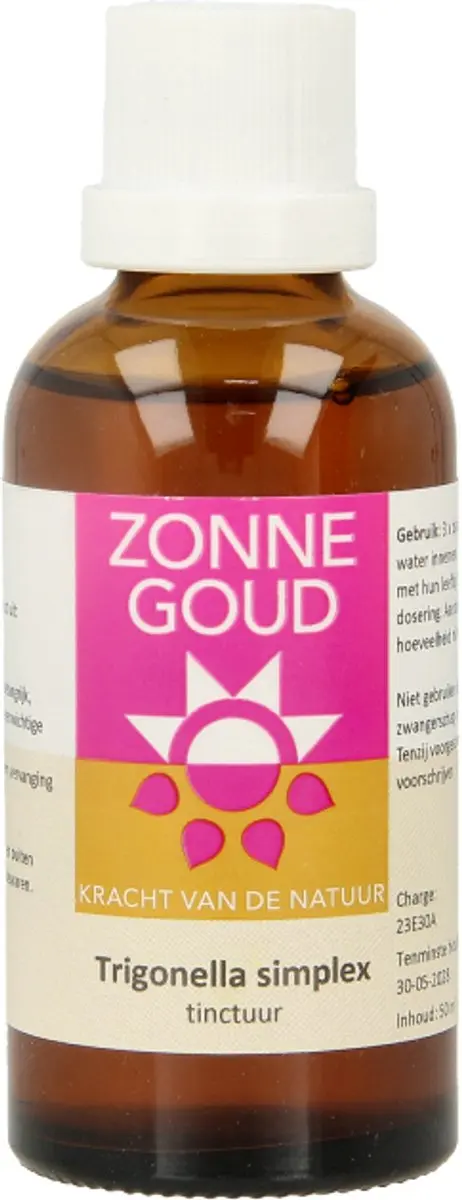 Zonnegoud Trigonella Simplex 50ml - afbeelding 6 van 6