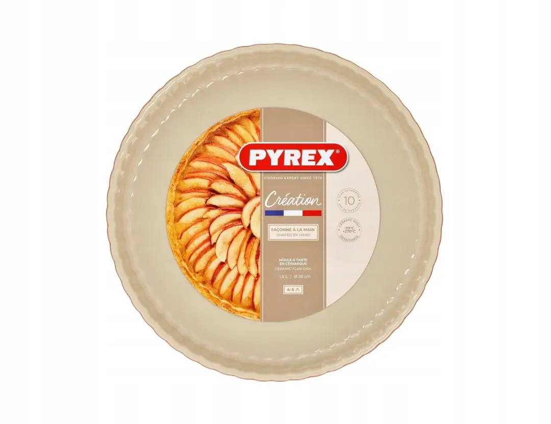 Pyrex Creation Taartvorm Ø28cm - Rood