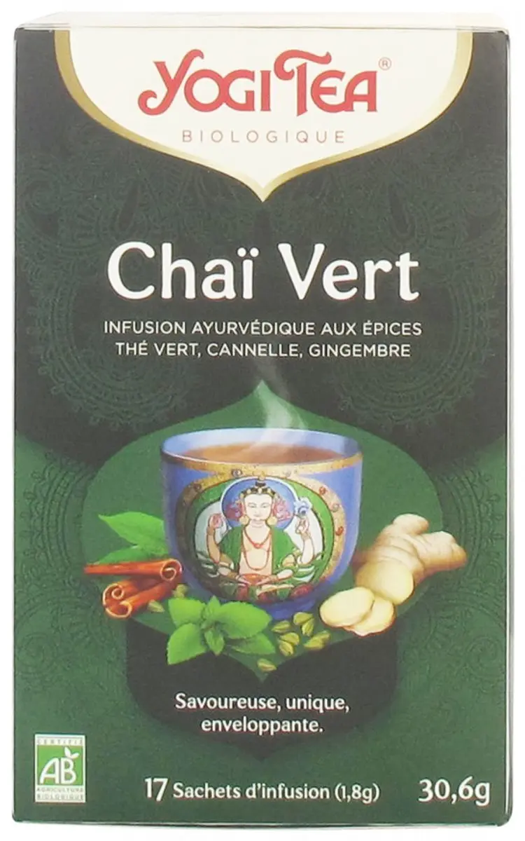 Yogi Tea Chaï Green Organic 17 Zakjes