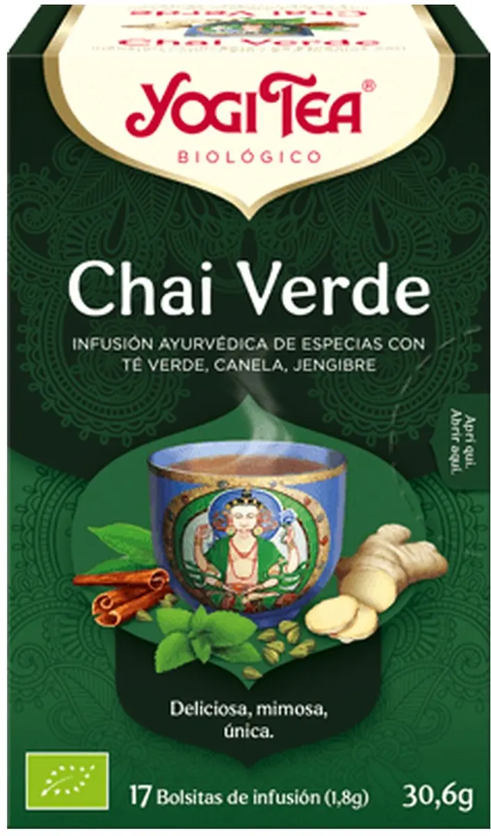 Yogi Tea Chaï Green Organic 17 Zakjes