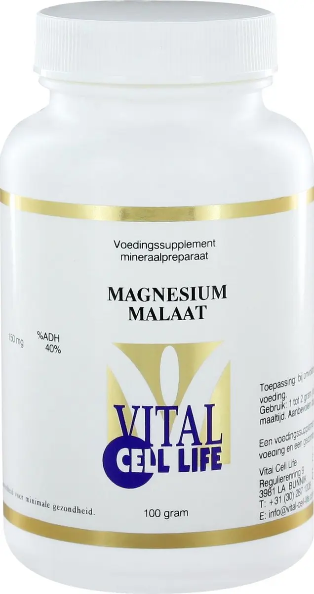 Vital Cell Life Magnesium Malaat PD 100g