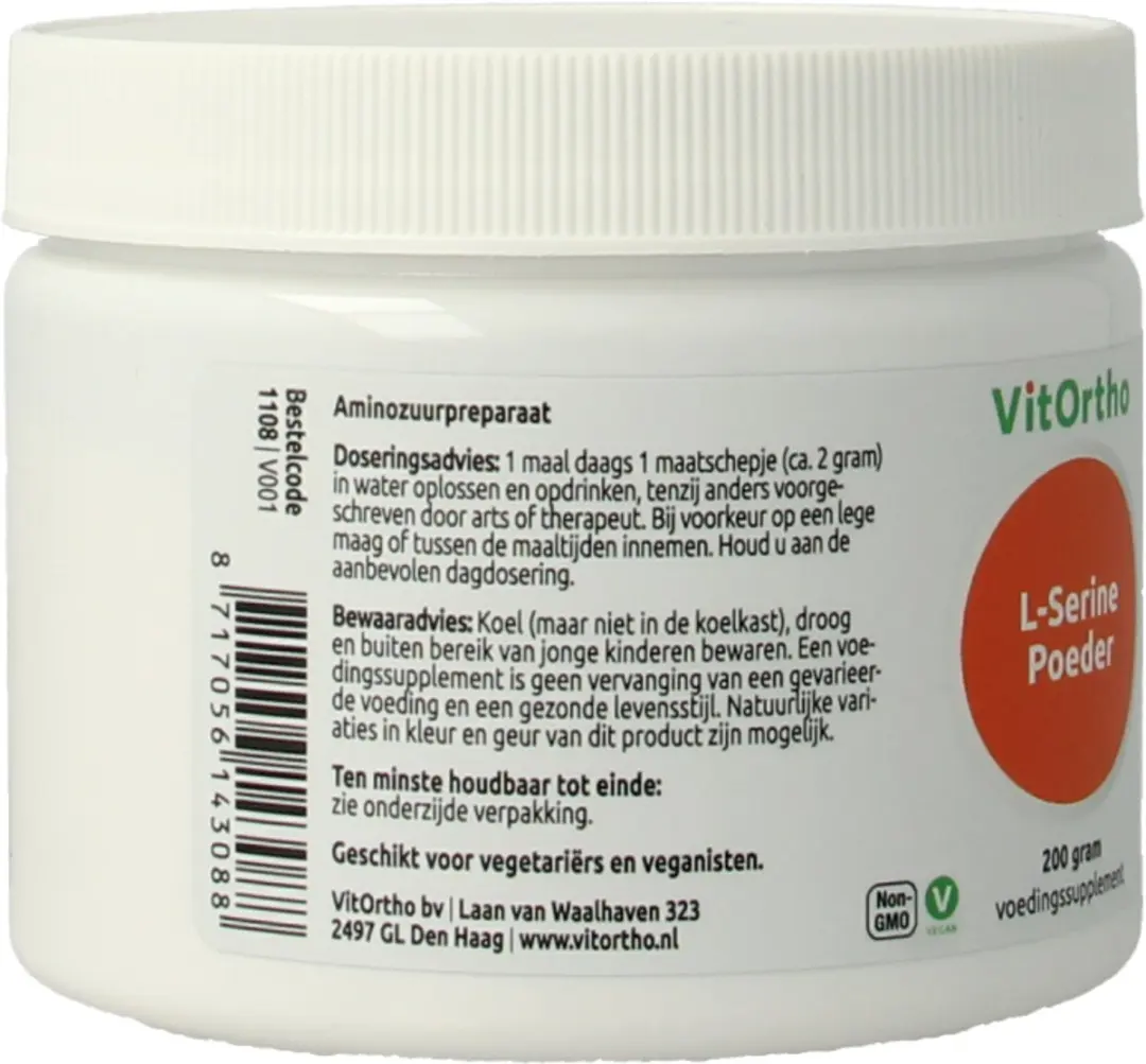 VitOrtho L-Serine Poeder 200g