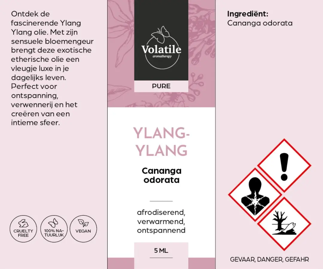 Volatile Ylang Ylang Extra Etherische Olie 5ml