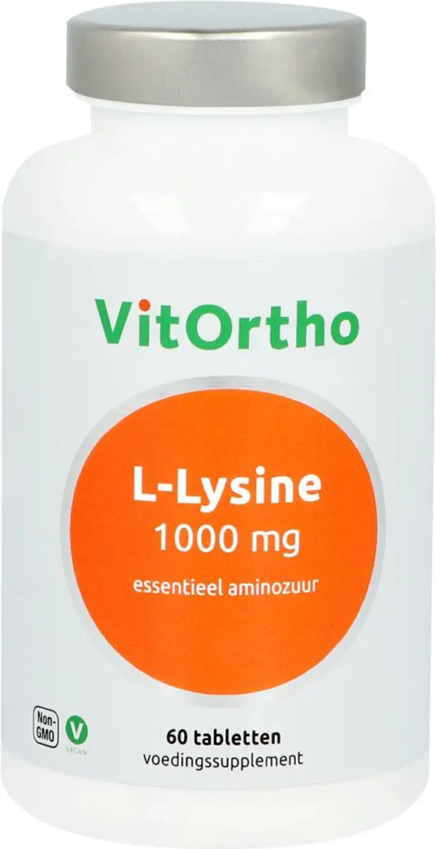 VitOrtho L-Lysine 1000mg - 60 Tabletten
