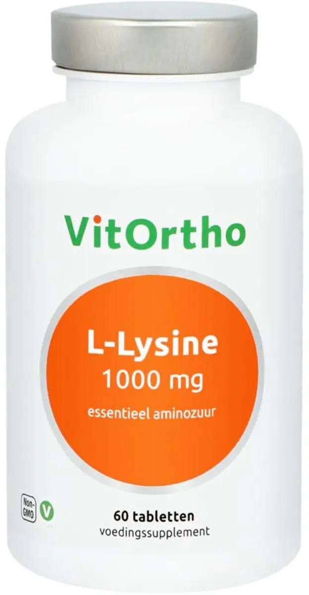 VitOrtho L-Lysine 1000mg - 60 Tabletten