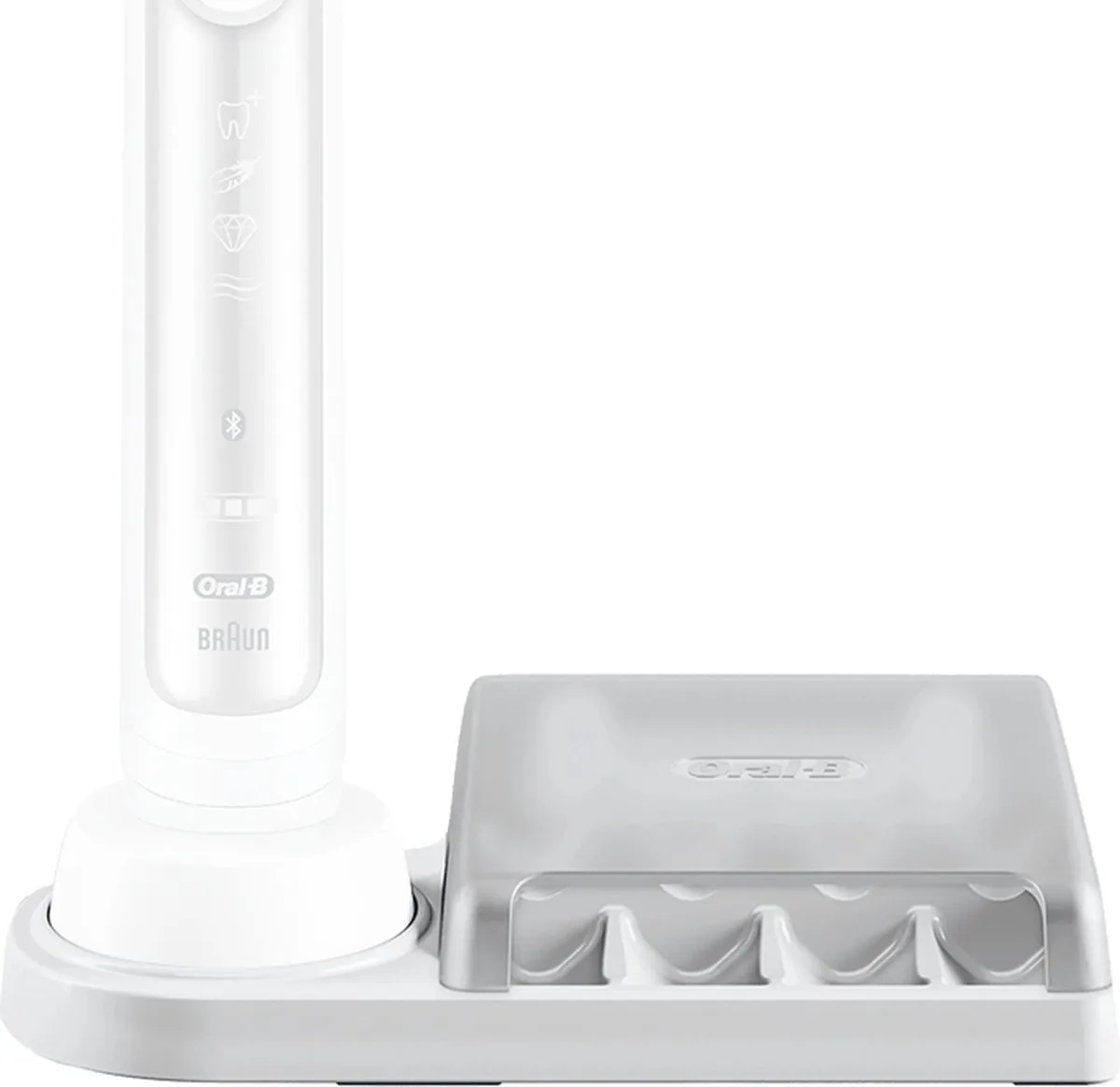 Oral-B Opbergunit voor Opzetborstels - Wit