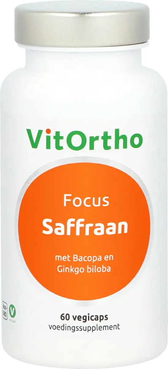 VitOrtho Saffraan Focus 60 Capsules