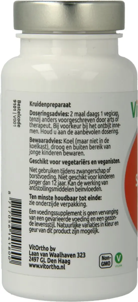 VitOrtho Saffraan Focus 60 Capsules