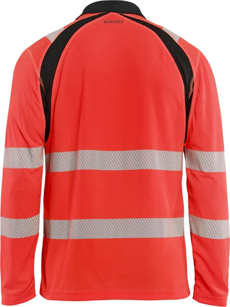 Blåkläder 35981013 High Vis UV-Poloshirt - XL - Geel/Zwart - afbeelding 6 van 6