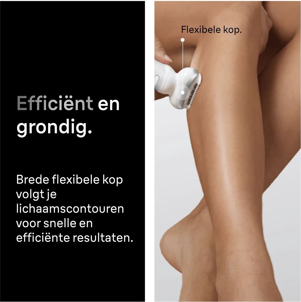 Braun Silk·épil 9 9-030 Epilator - Droog & Nat - 2 Opzetstukken - Wit