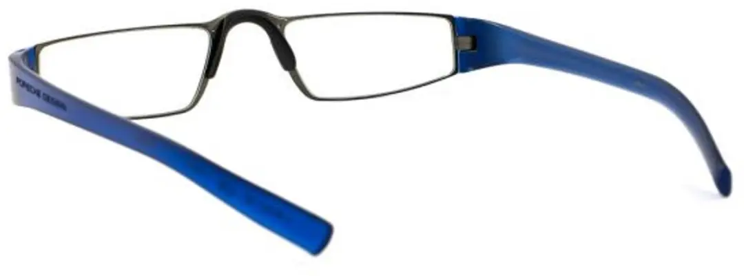 Porsche Design P'8801 Leesbril - +2.50 - Titanium/Helderblauw