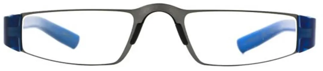 Porsche Design P'8801 Leesbril - +2.50 - Titanium/Helderblauw