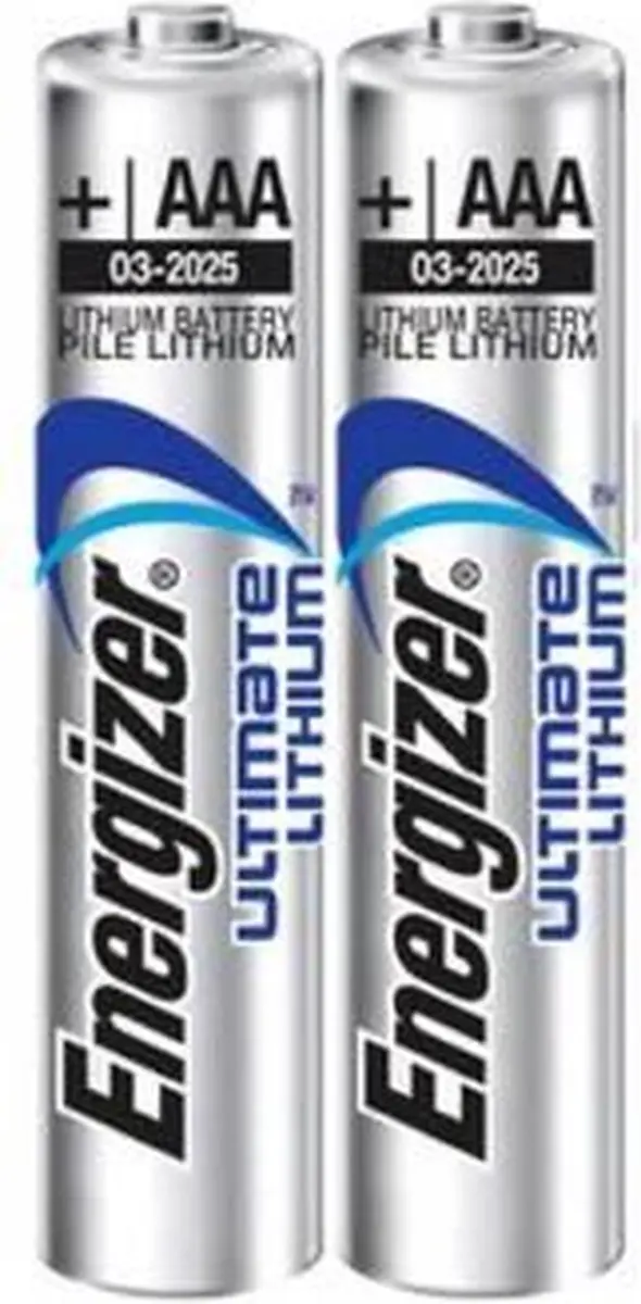 Energizer Ultimate Lithium AAA - 2 Stuks