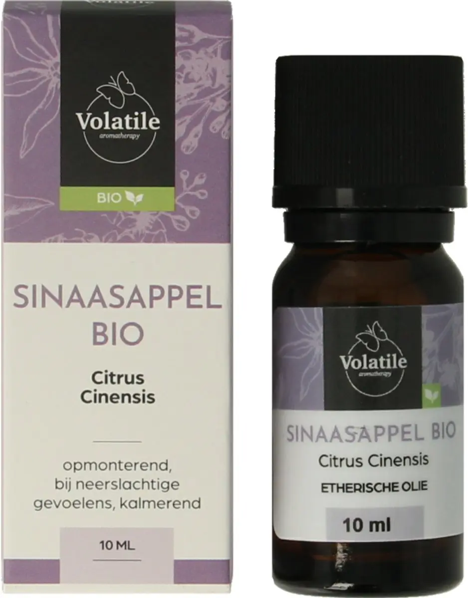 Volatile Sinaasappel Bio Etherische Olie 10ml