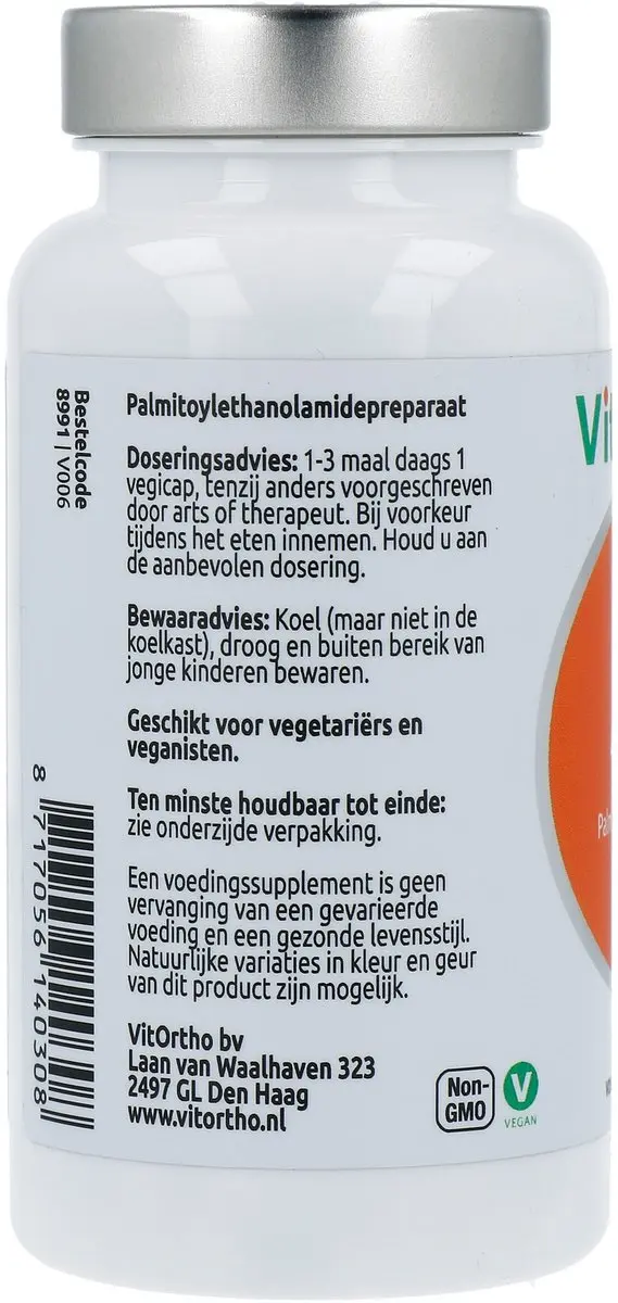 VitOrtho PEA 400mg 90 Vegicaps