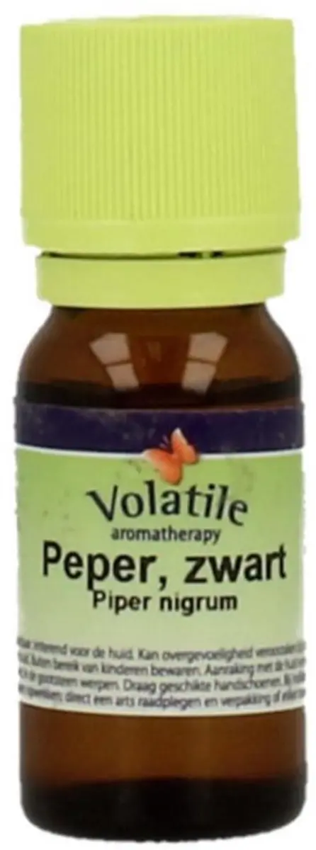 Volatile Peper Zwart Etherische Olie 10ml