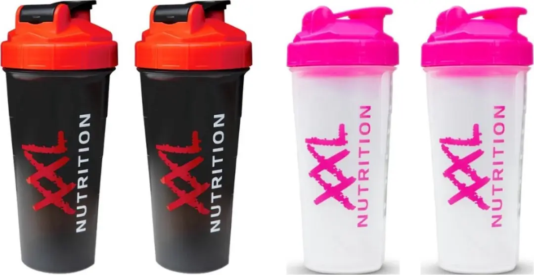 XXL Nutrition Shaker Combi Deal 4 Stuks
