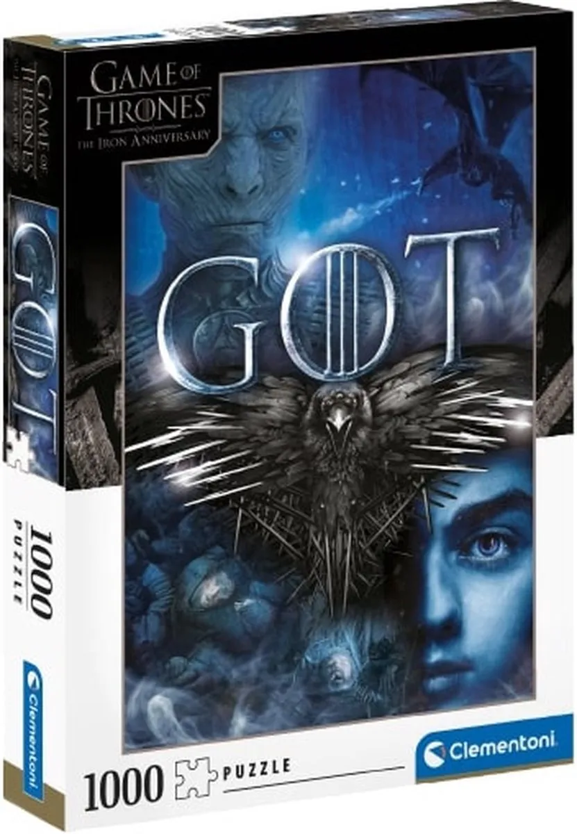 Clementoni Game of Thrones Puzzel 1000 Stuks - Multi - afbeelding 6 van 6