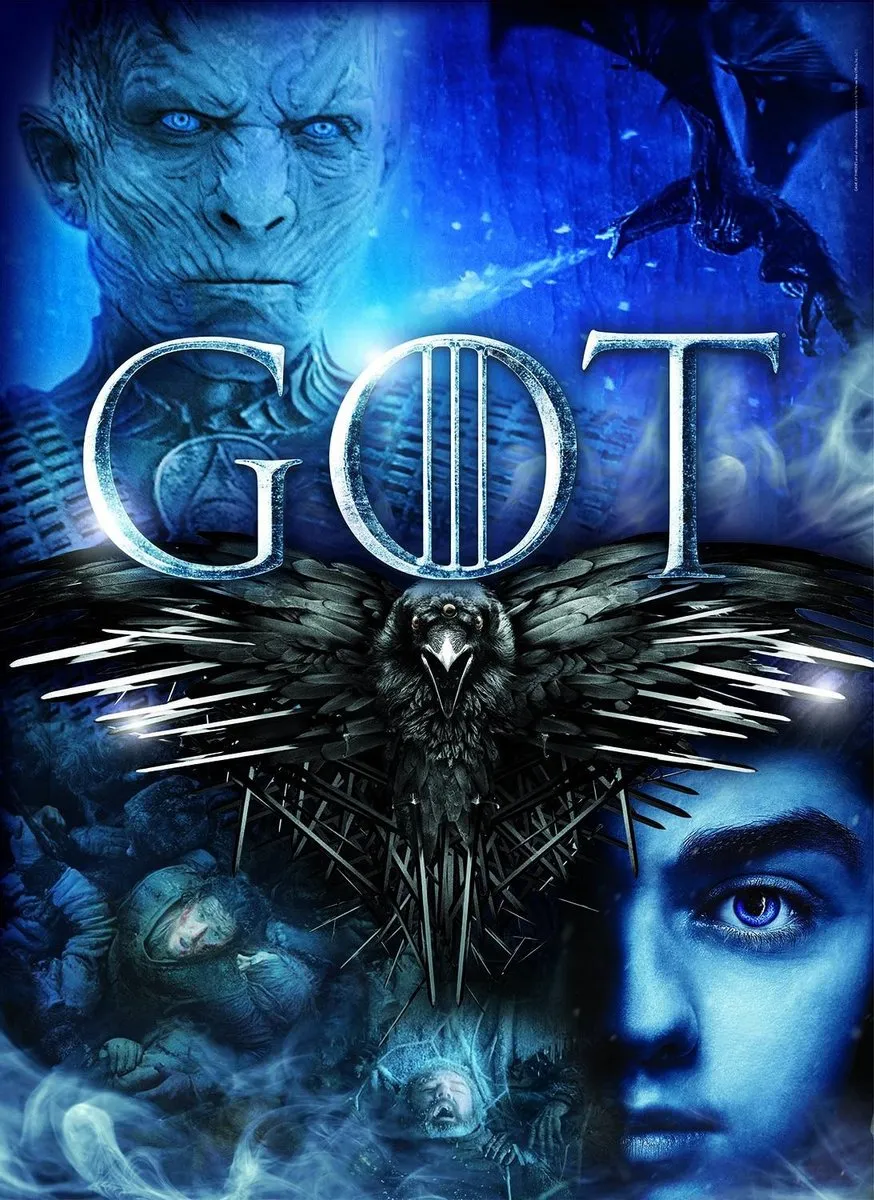 Clementoni Game of Thrones Puzzel 1000 Stuks - Multi