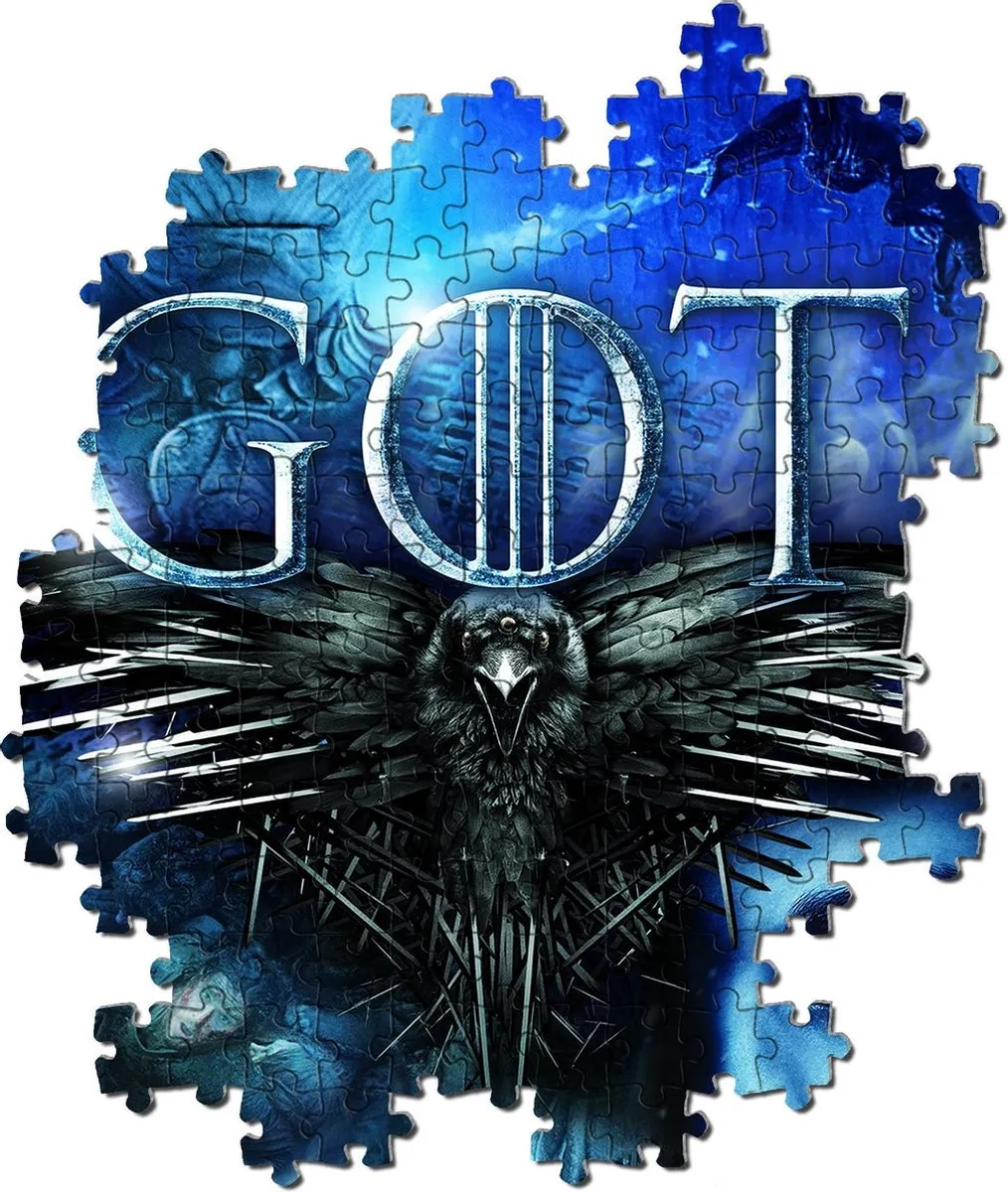 Clementoni Game of Thrones Puzzel 1000 Stuks - Multi