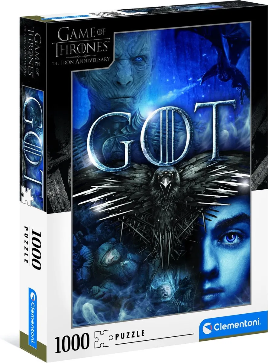 Clementoni Game of Thrones Puzzel 1000 Stuks