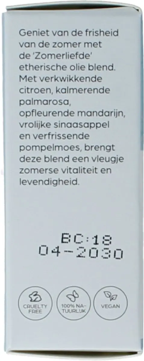 Volatile Zomer Mix Etherische Olie 5ml - 5 Stuks